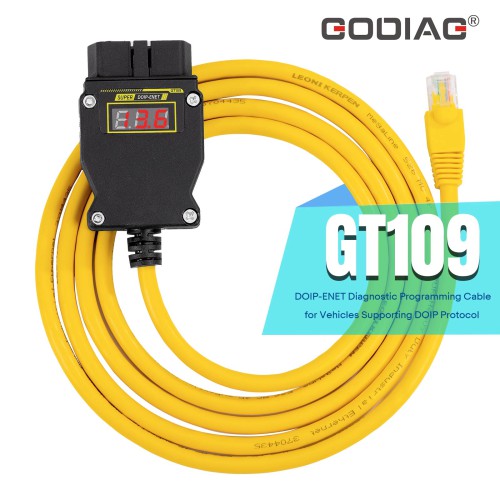 GODIAG GT109 DOIP-ENET Diagnostic Programming Cable for Vehicles